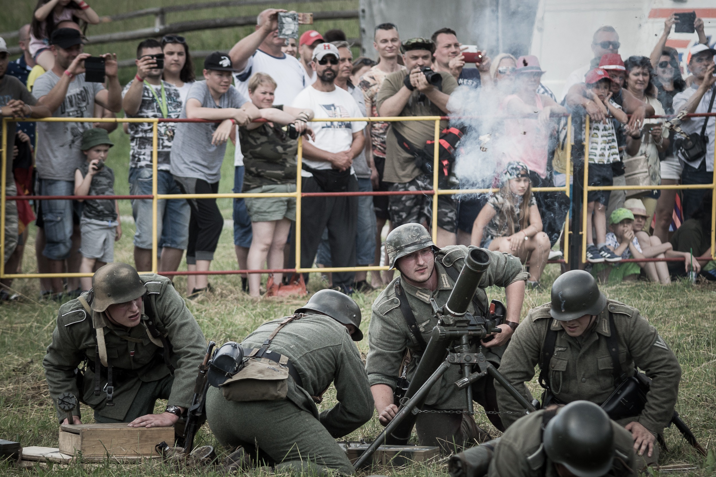 Klub vojenskej histórie Prašník, KVH, SNP, rekonštrukcie bojov, mínometné družstvo